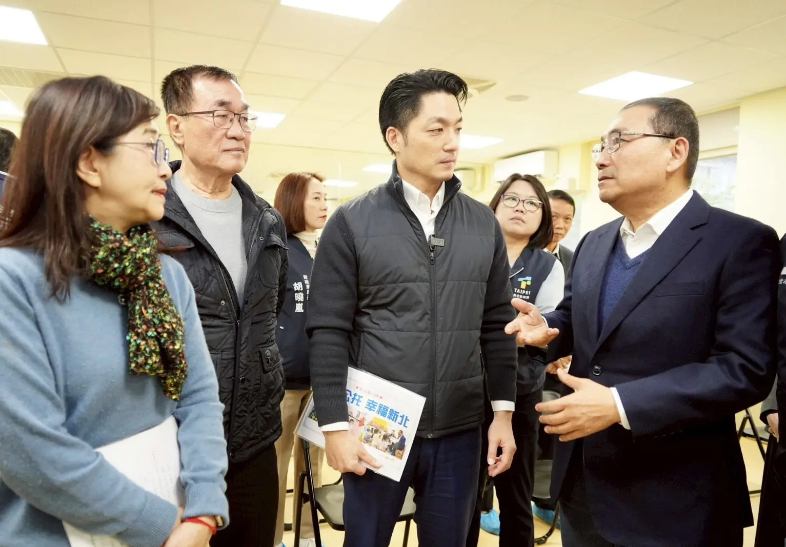 蔣萬安率隊赴新北交流托育經驗 借鏡空間活化推動「校校有公托」 蔣萬安率隊赴新北交流托育經驗 借鏡空間活化推動「校校有公托」