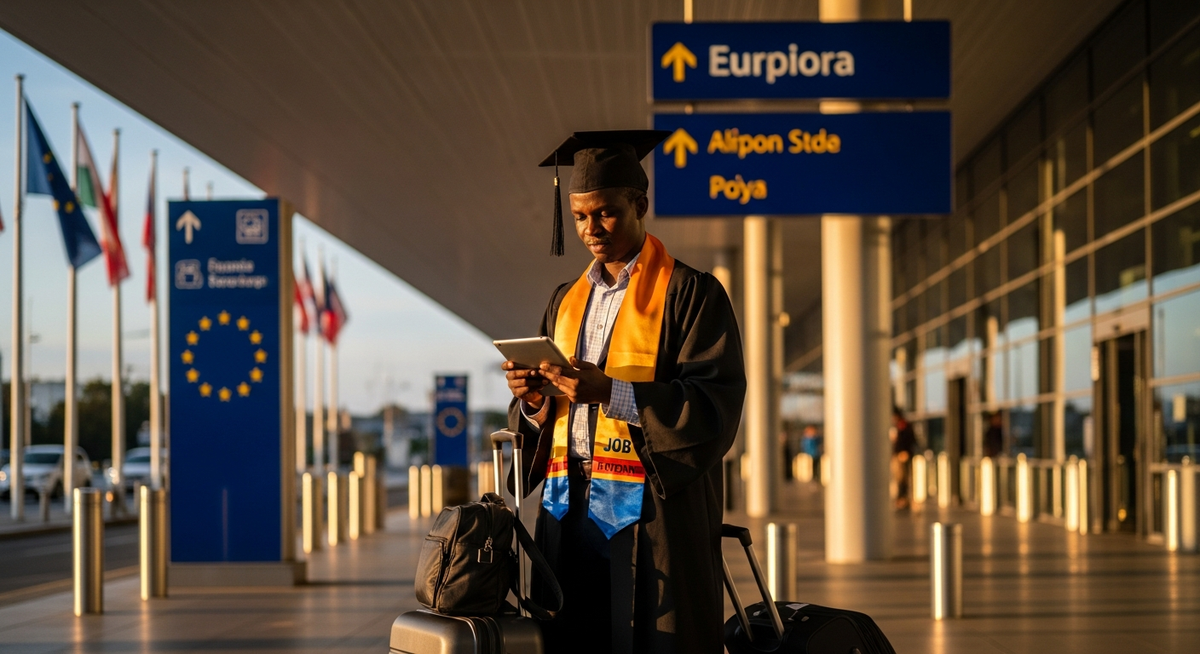 肯亞畢業生闖歐洲就業窄門 簽證成最大挑戰 肯亞畢業生闖歐洲就業窄門 簽證成最大挑戰