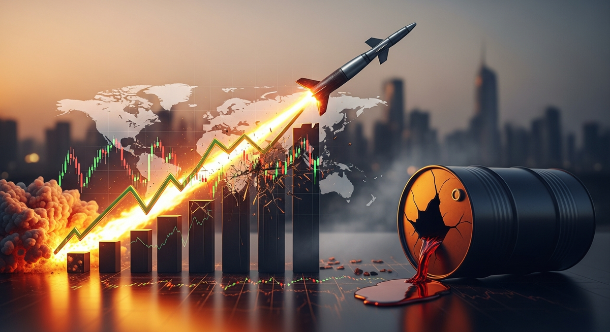 中東危機推升油價漲逾四成 華爾街股市承壓通膨陰霾籠罩 中東危機推升油價漲逾四成 華爾街股市承壓通膨陰霾籠罩