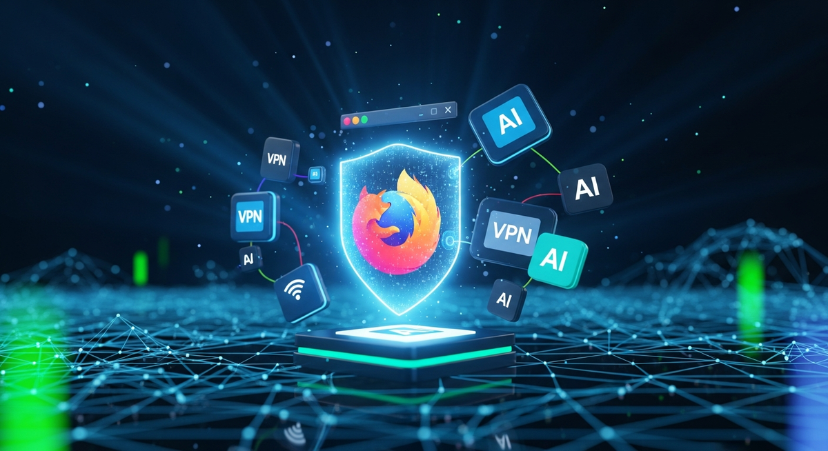 Firefox將整合免費VPN與AI工具 強化隱私與瀏覽體驗 Firefox將整合免費VPN與AI工具 強化隱私與瀏覽體驗