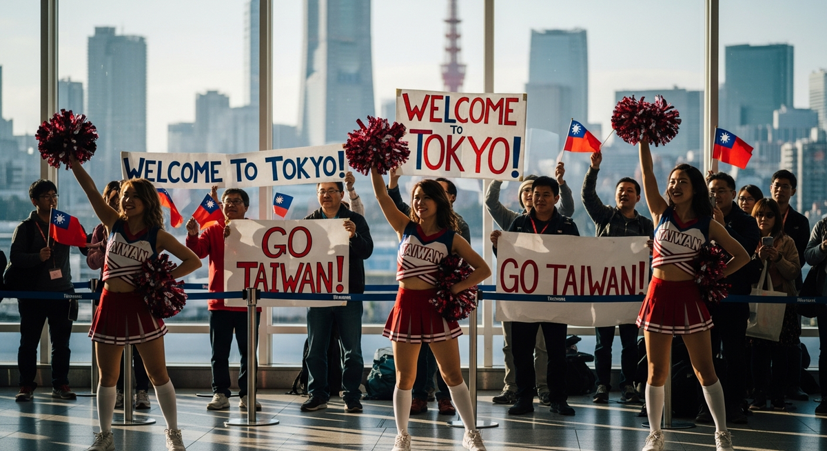 WBC 台灣啦啦隊「CT AMAZE」抵日 中信兄弟峮峮擔任領隊 WBC 台灣啦啦隊「CT AMAZE」抵日 中信兄弟峮峮擔任領隊