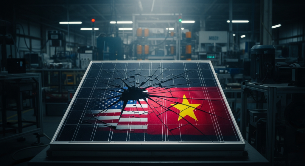 不敵美國關稅,晶科能源終止越南15億美元太陽能板項目 不敵美國關稅,晶科能源終止越南15億美元太陽能板項目