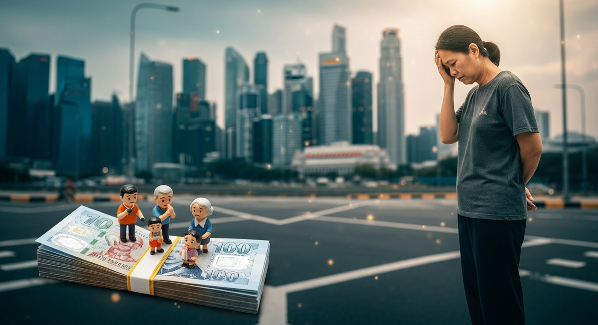 「只為求生」成常態 新加坡「三明治世代」家庭經濟陷重壓 「只為求生」成常態 新加坡「三明治世代」家庭經濟陷重壓