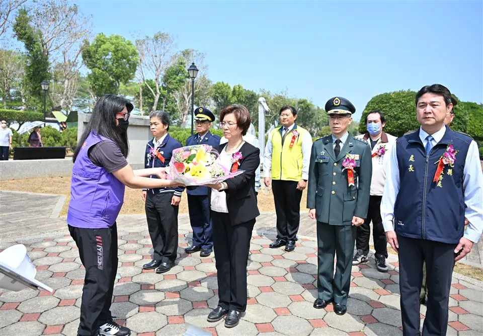 彰化縣各界春祭大典　緬懷先烈忠義精神長存