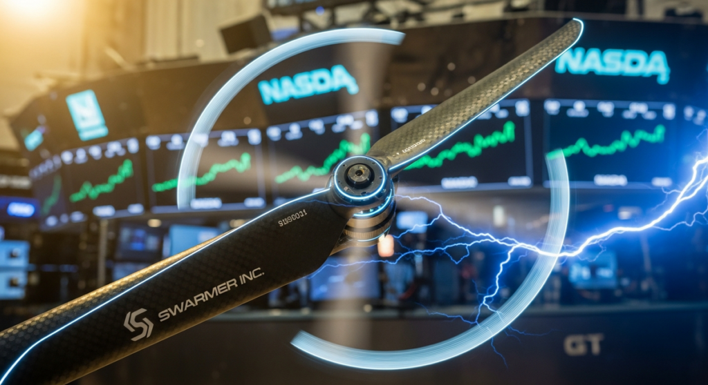 無人機軟體商Swarmer橫掃美股 上市首日股價狂飆700% 無人機軟體商Swarmer橫掃美股 上市首日股價狂飆700%