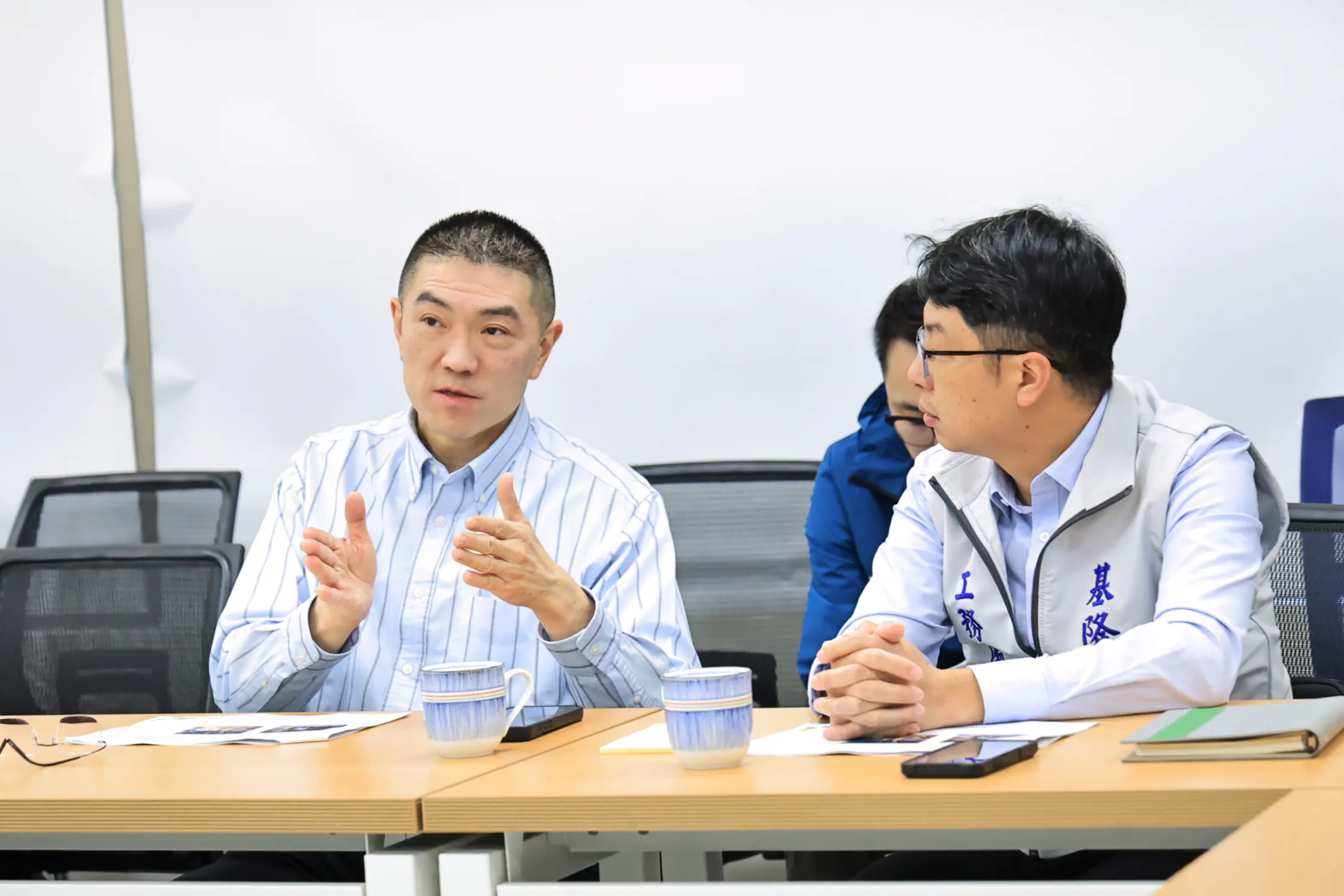 貢寮管線破裂影響基隆供水 謝國樑赴台水關切搶修進度 貢寮管線破裂影響基隆供水 謝國樑赴台水關切搶修進度