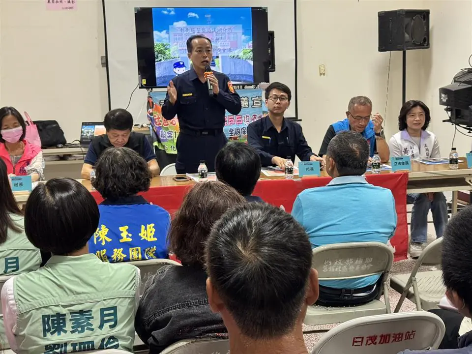 反詐＋防禦駕駛雙主軸　溪湖警深入社區守護安全
