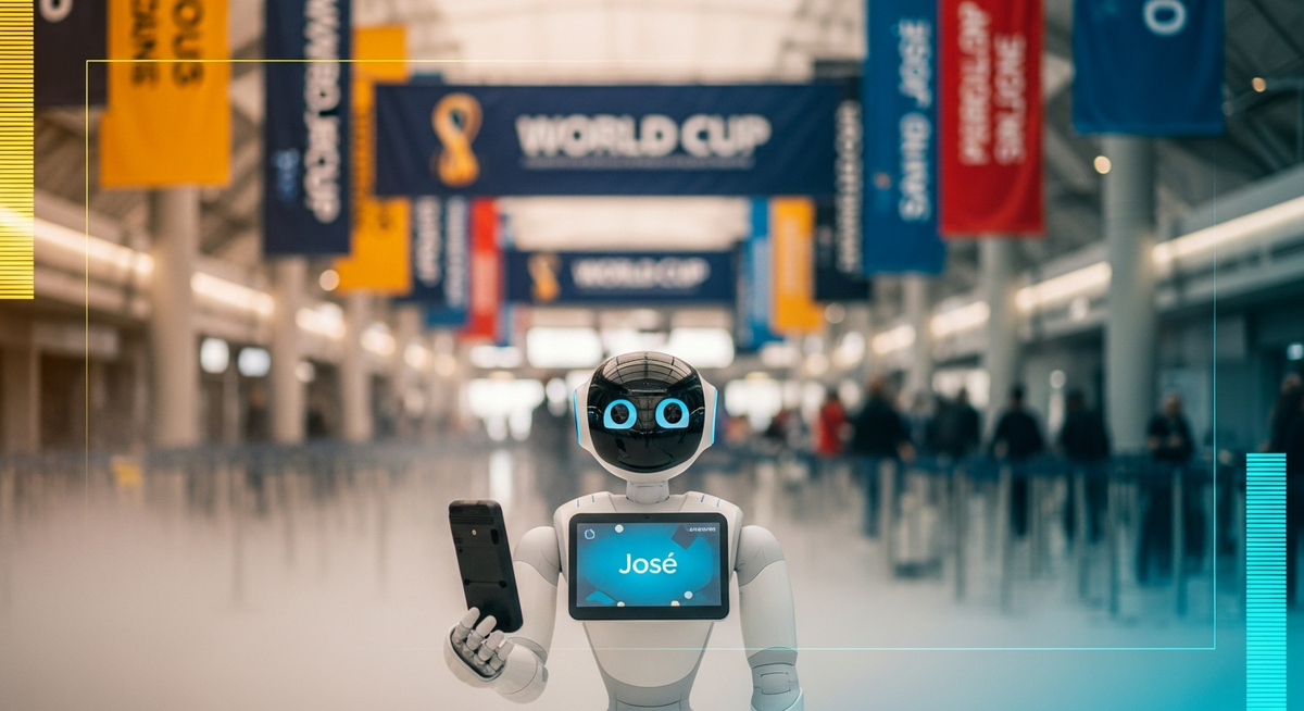 美國聖荷西機場導入AI機器人 緩解世界盃前旅運壓力 美國聖荷西機場導入AI機器人 緩解世界盃前旅運壓力