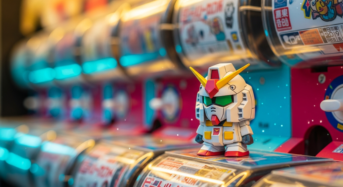 日本扭蛋魅力席捲美國客 800圓鋼彈模型躍升意想不到的伴手禮 日本扭蛋魅力席捲美國客 800圓鋼彈模型躍升意想不到的伴手禮