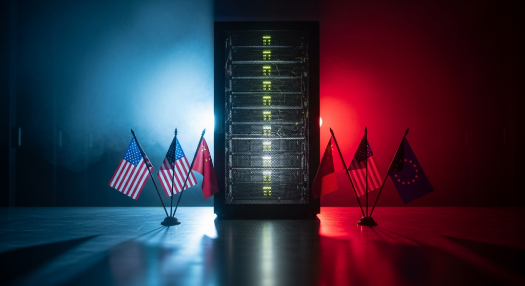 AI軍備競賽轉向基礎設施 美中歐角力運算力、晶片與數據 AI軍備競賽轉向基礎設施 美中歐角力運算力、晶片與數據