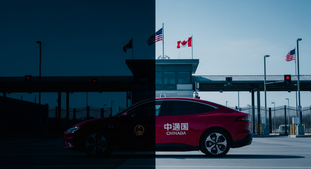 中國電動車借道加拿大進軍美國?川普關稅政策反成推手 中國電動車借道加拿大進軍美國?川普關稅政策反成推手
