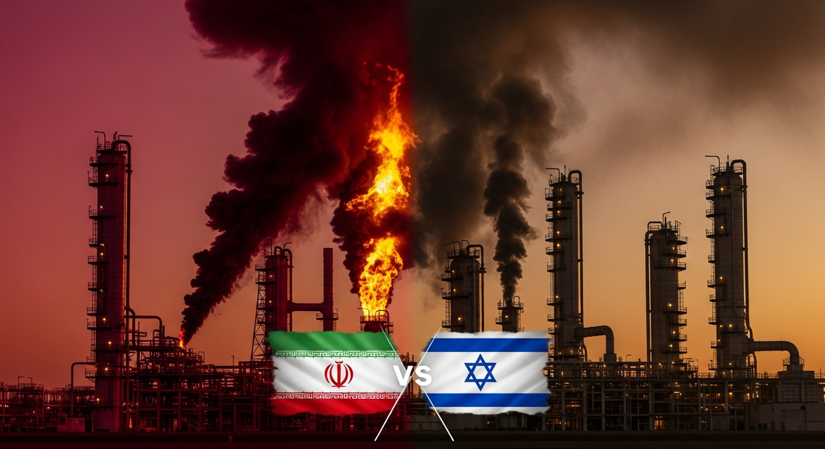 伊朗報復以色列空襲氣田 猛攻海灣多國能源設施國際油市面臨波動 伊朗報復以色列空襲氣田 猛攻海灣多國能源設施國際油市面臨波動