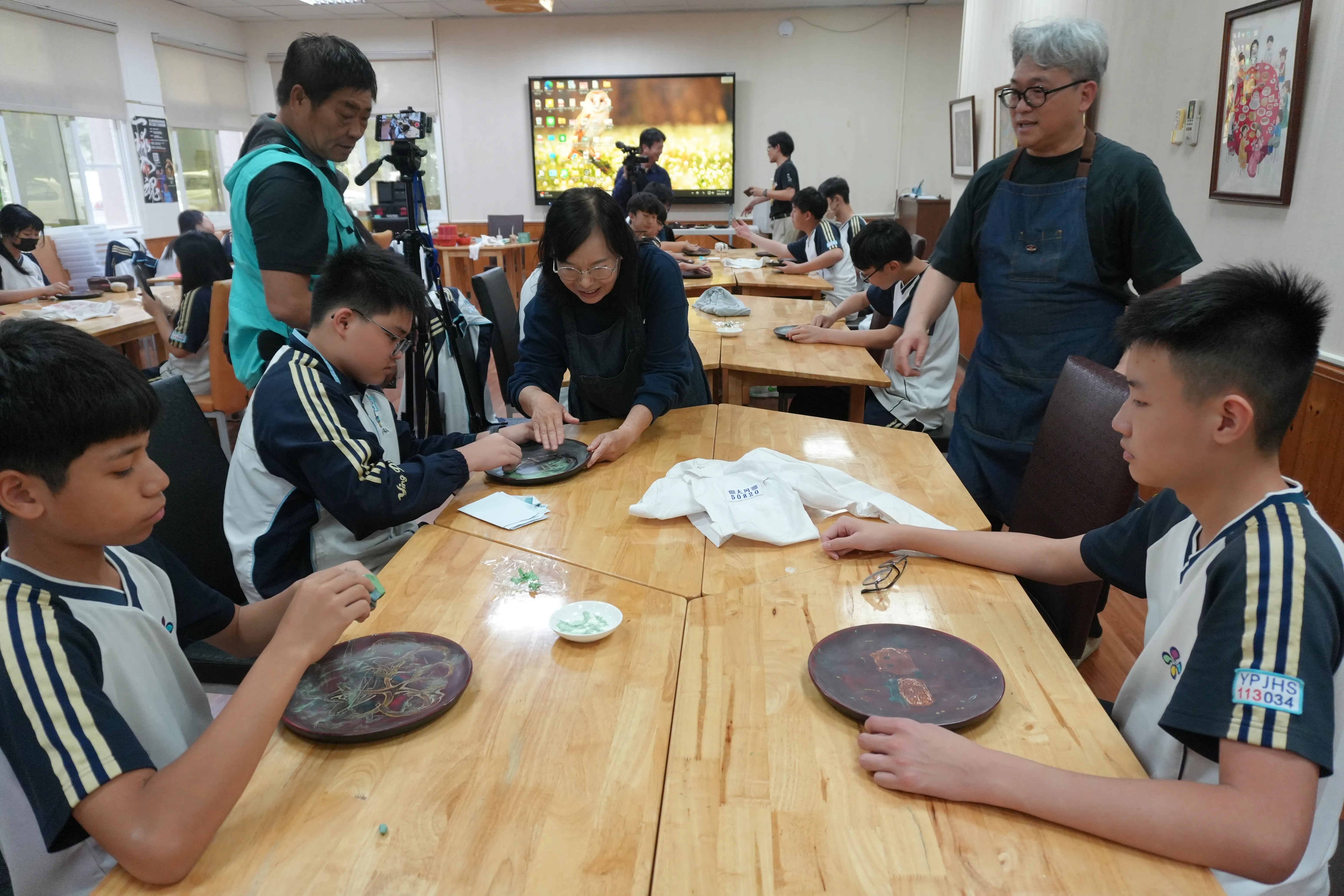 南投縣114學年度營北國中 文化體驗教育 漆器製作課程 南投縣114學年度營北國中 文化體驗教育 漆器製作課程