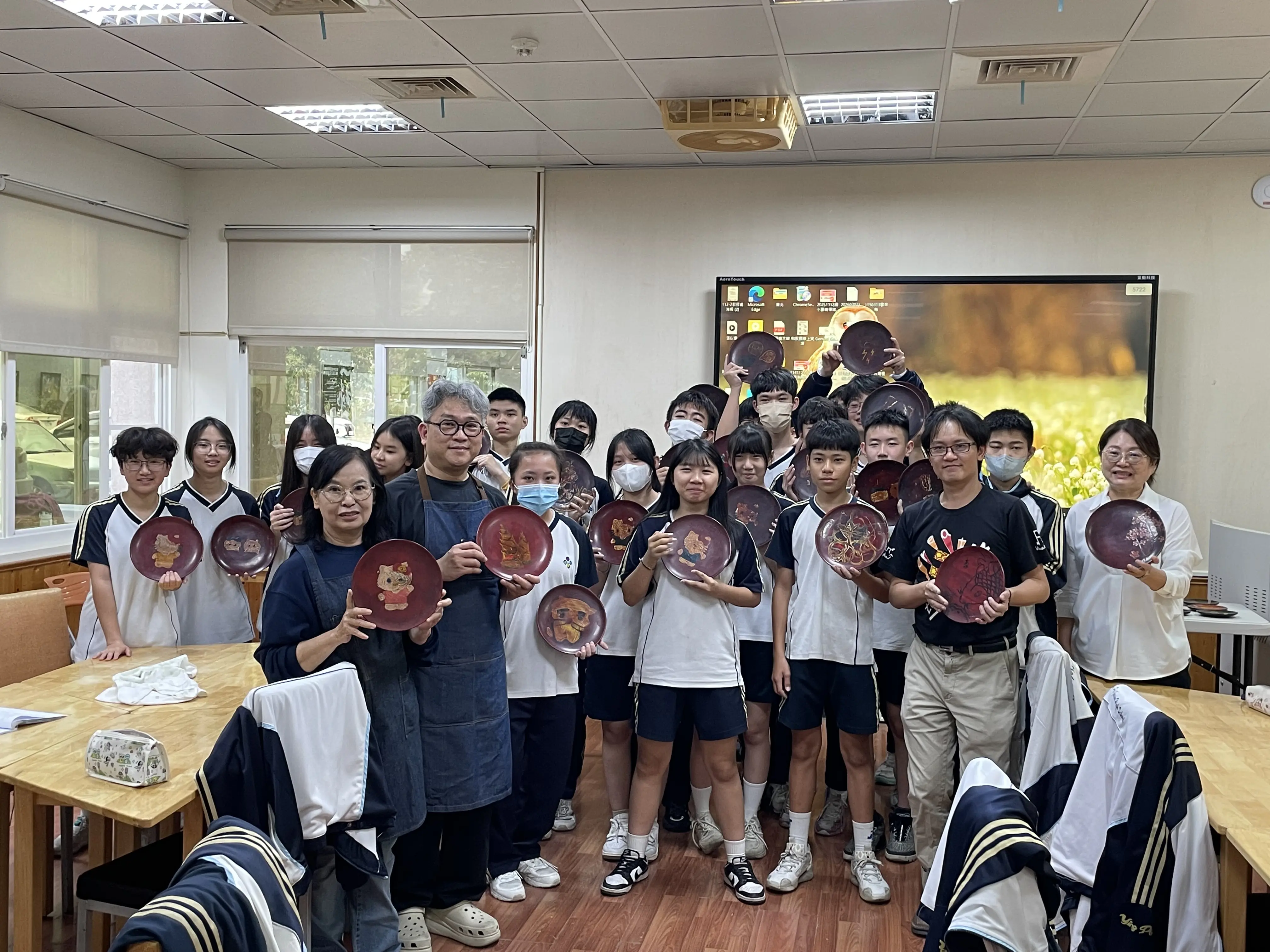 南投縣114學年度營北國中 文化體驗教育 漆器製作課程 南投縣114學年度營北國中 文化體驗教育 漆器製作課程
