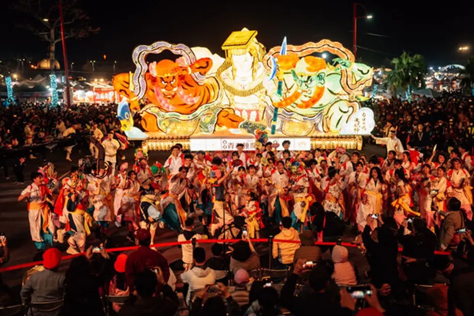 台灣燈會熱度飆升破200萬人次 青森睡魔展出登上NHK與共同社 台灣燈會熱度飆升破200萬人次 青森睡魔展出登上NHK與共同社