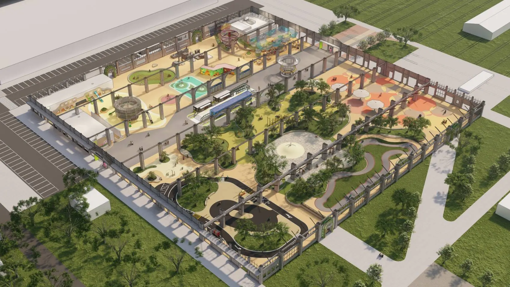 打造遊戲場新亮點 林副市長視察「高雄親子遊樂園區」工程 打造遊戲場新亮點 林副市長視察「高雄親子遊樂園區」工程