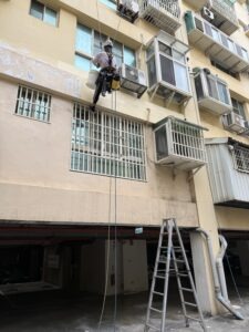 新竹縣湖口鄉華廈外牆防水工程施工