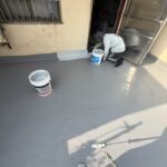 桃園市中壢區透天陽台磁磚空心拆除拆除防水工程施工