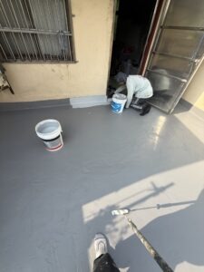 桃園市中壢區透天陽台磁磚空心拆除拆除防水工程施工