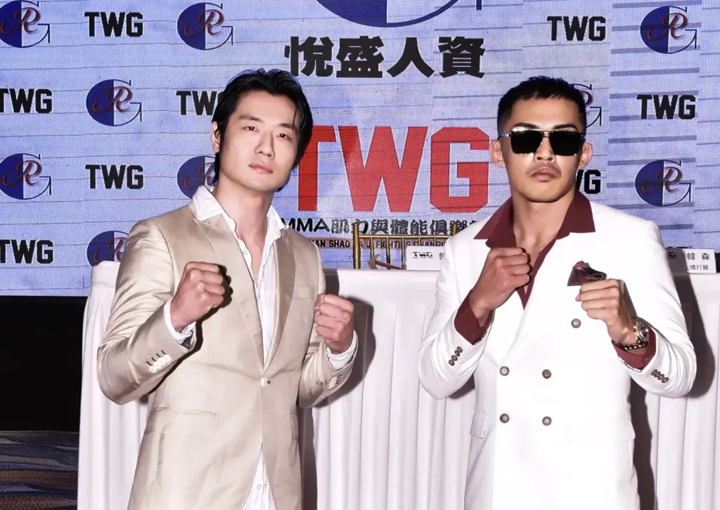 台灣燒打雞韓森挑戰格鬥天王金鋼刀張景雄簽約對決 台灣燒打雞韓森挑戰格鬥天王金鋼刀張景雄簽約對決