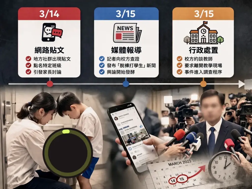 【獨家】「脫褲子打學生」事件爭議再起 何老師還原時間軸 堅決否認!並控訴證據錯置 校長不公 【獨家】「脫褲子打學生」事件爭議再起 何老師還原時間軸 堅決否認!並控訴證據錯置 校長不公