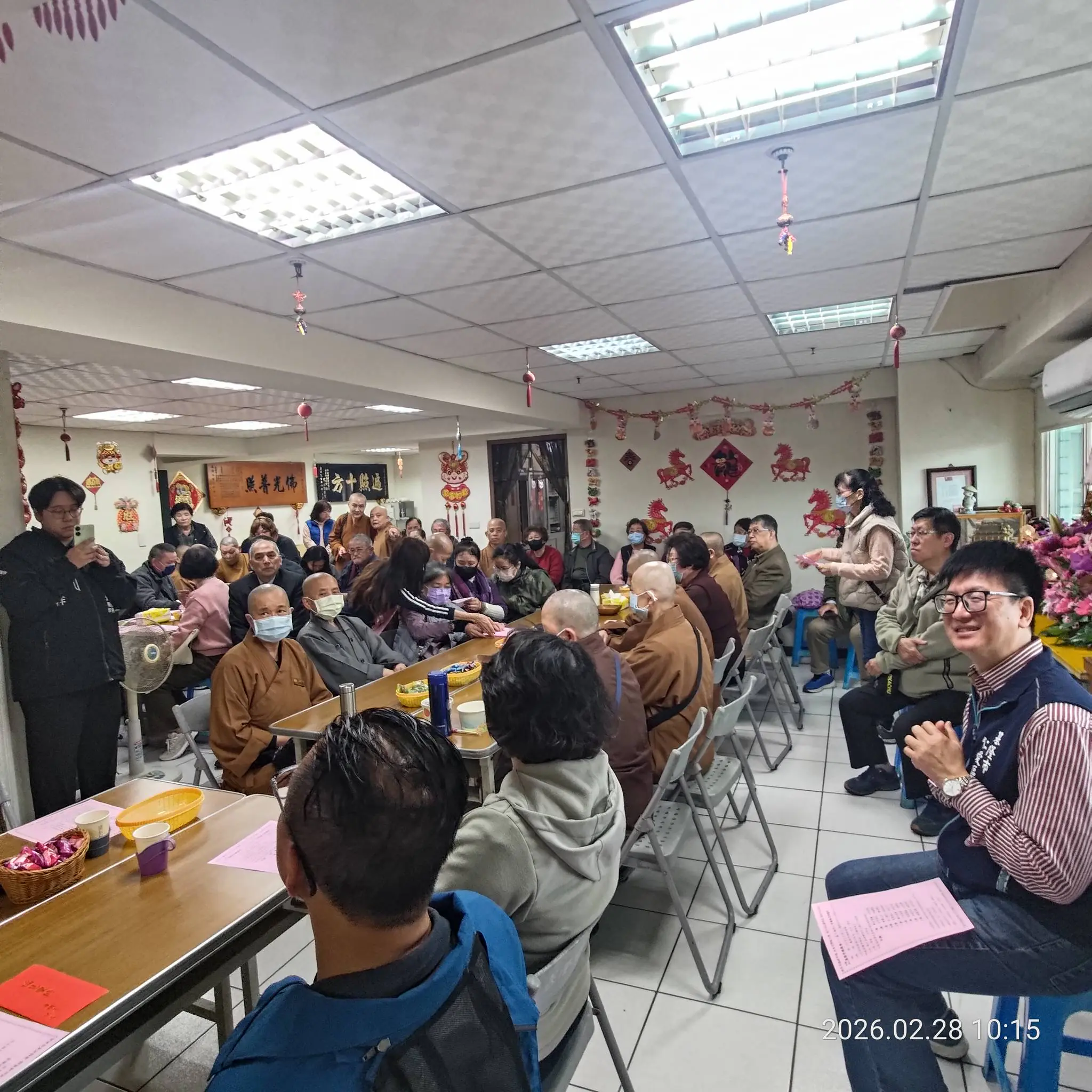 基隆市佛教會新春團拜 邱佩琳祈祝新春吉祥、福慧雙全 基隆市佛教會新春團拜 邱佩琳祈祝新春吉祥、福慧雙全