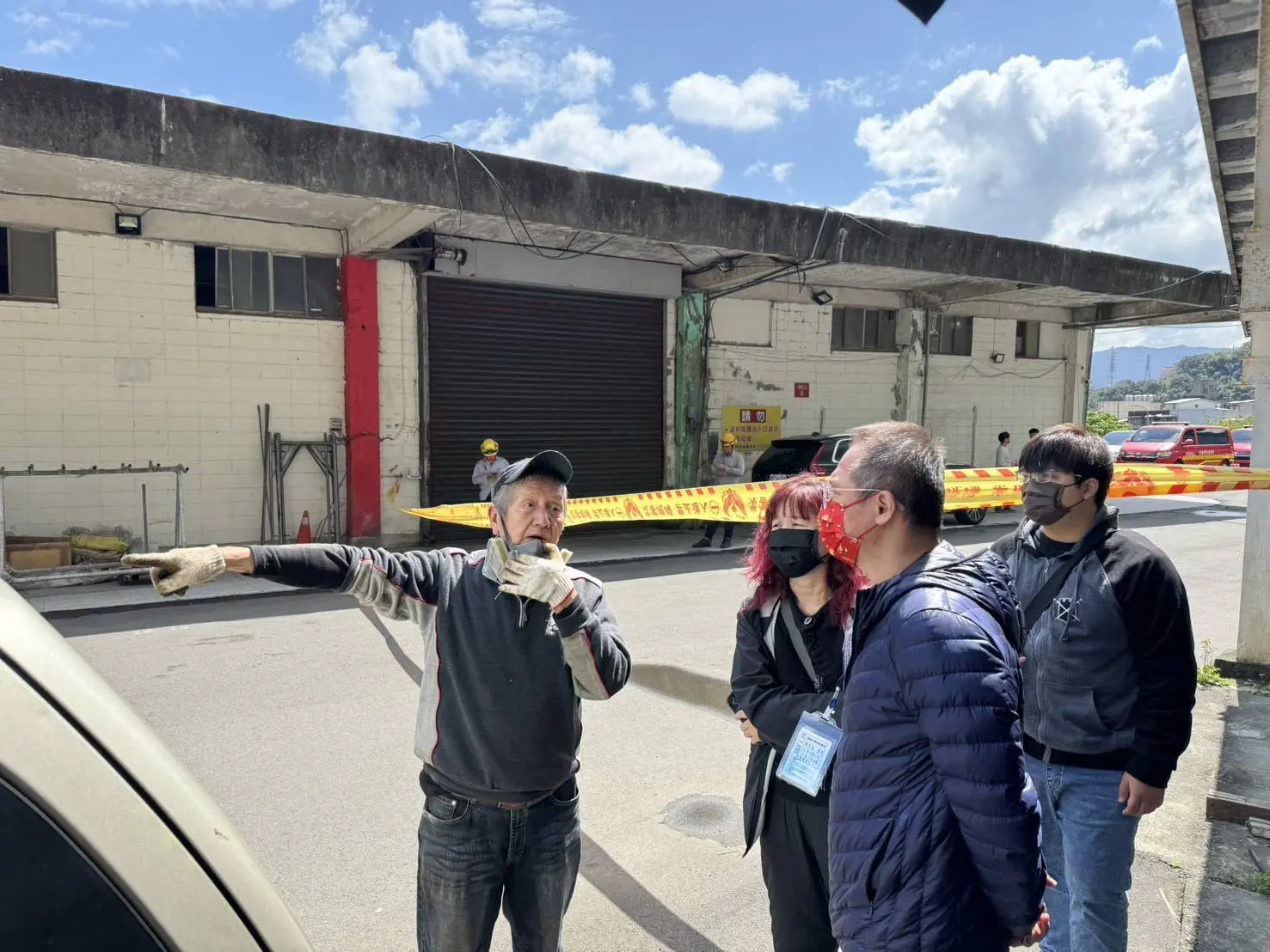 盛唐興業公司氨氣外洩 基隆環保局依法告發 盛唐興業公司氨氣外洩 基隆環保局依法告發