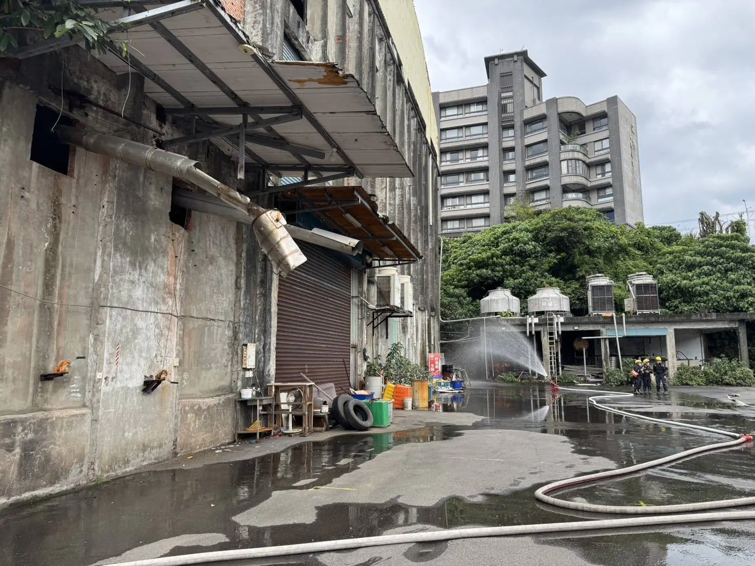 盛唐興業公司氨氣外洩 基隆環保局依法告發 盛唐興業公司氨氣外洩 基隆環保局依法告發