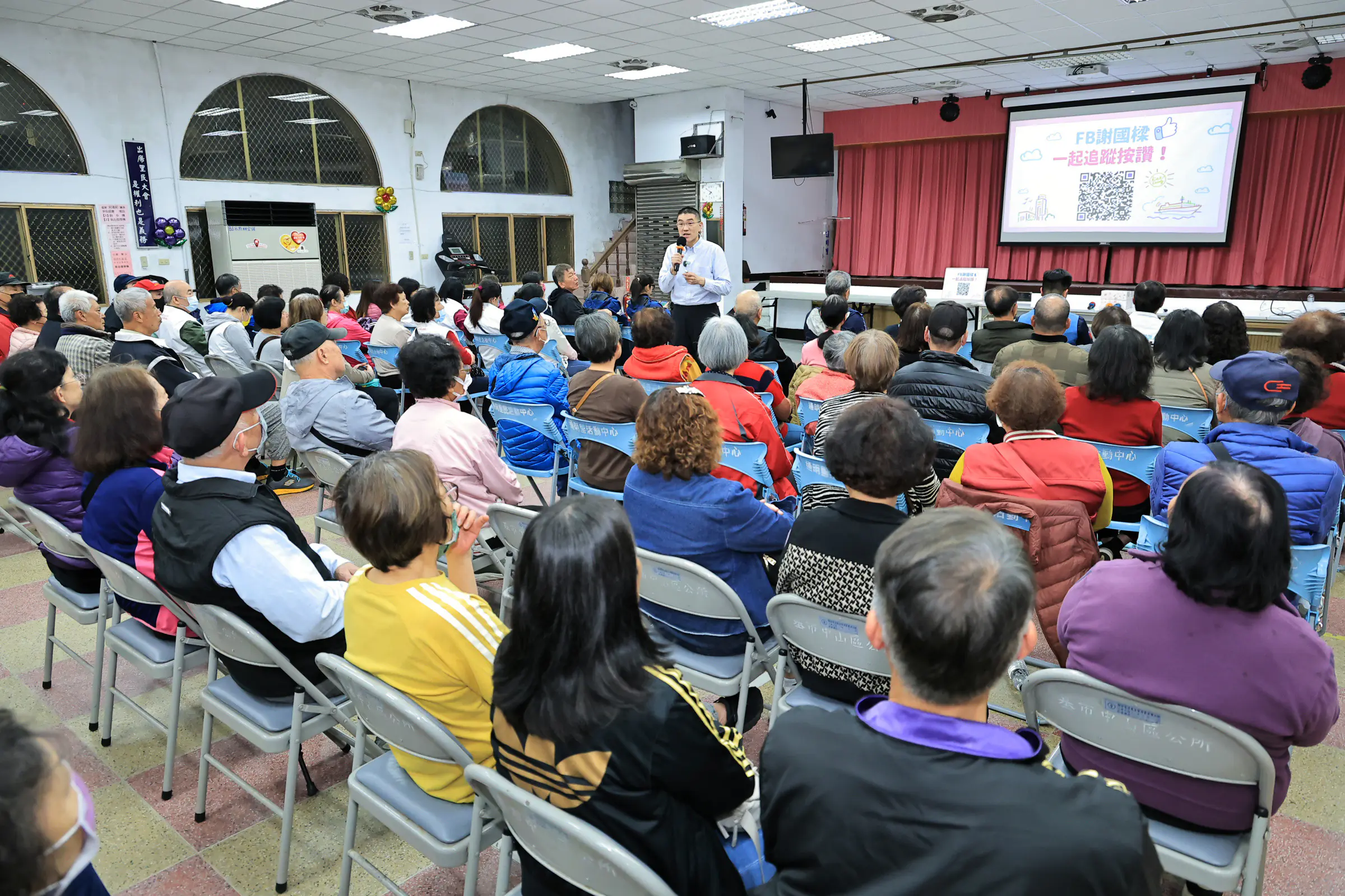 傾聽市民聲音!基隆市政說明會前進中山區 謝國樑率隊報告成果與願景 傾聽市民聲音!基隆市政說明會前進中山區 謝國樑率隊報告成果與願景