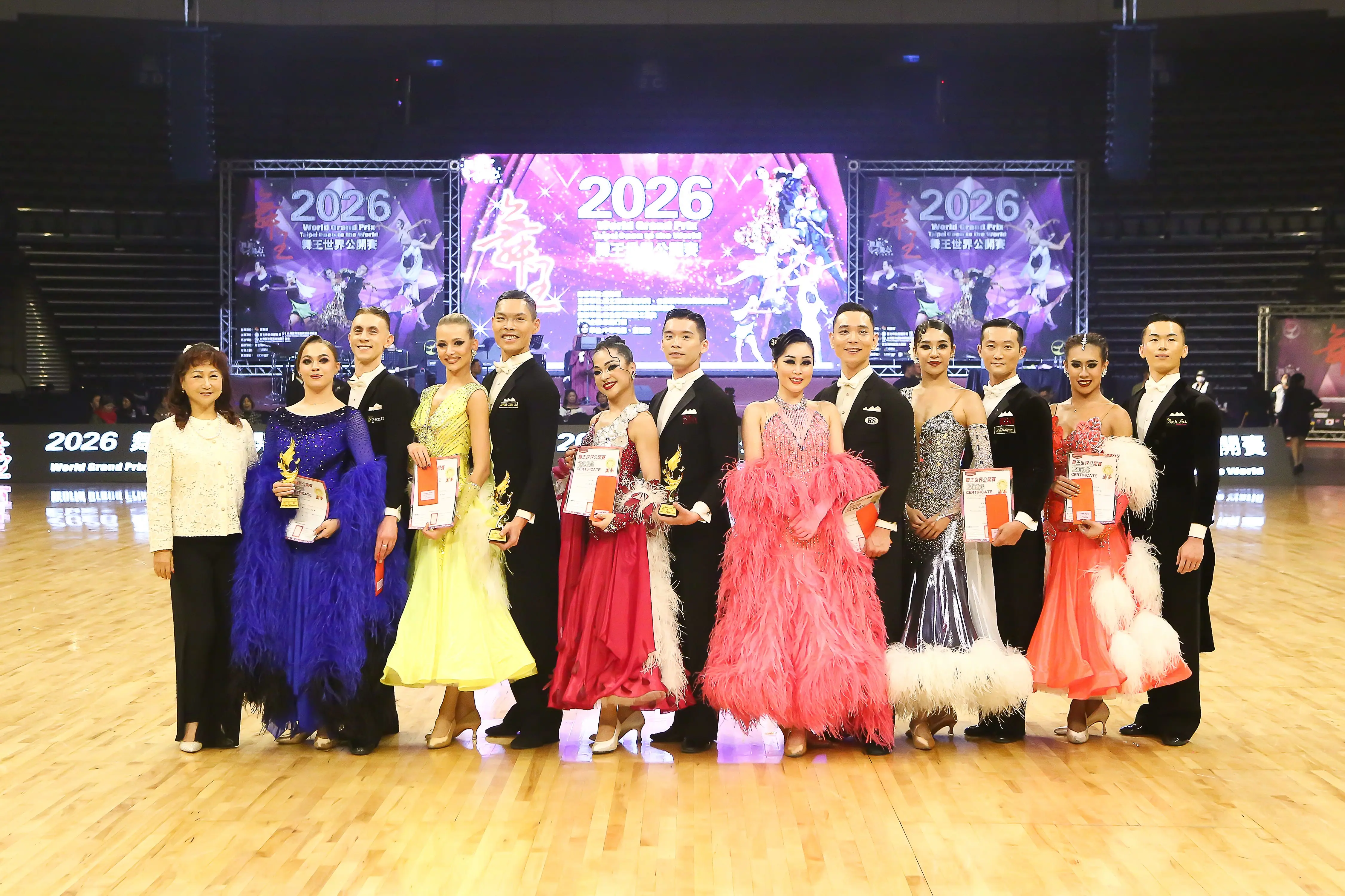 2026舞王世界公開賽臺北小巨蛋圓滿落幕 25國700頂尖舞者同台競技 2026舞王世界公開賽臺北小巨蛋圓滿落幕 25國700頂尖舞者同台競技