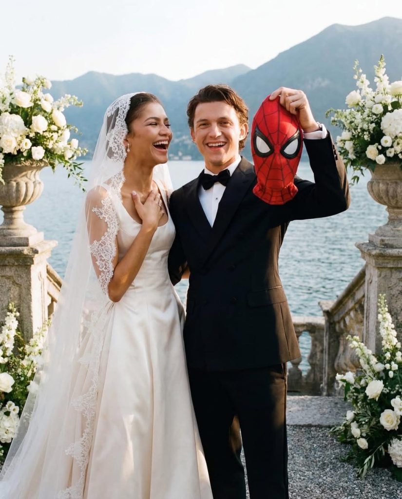 假戲真做?Zendaya 與 Tom Holland 「婚照」破千萬點讚引熱議 假戲真做?Zendaya 與 Tom Holland 「婚照」破千萬點讚引熱議