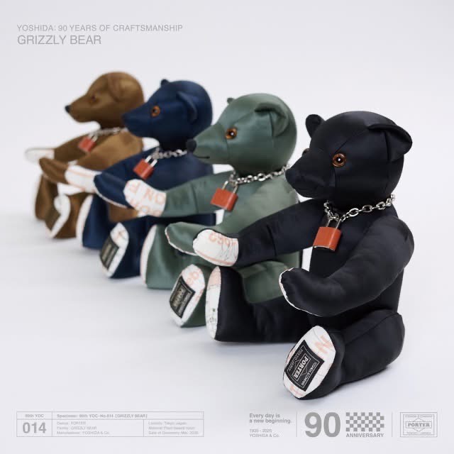 職人靈魂的溫暖傳承:吉田カバン 90 週年紀念版 GRIZZLY BEAR 周五登場 職人靈魂的溫暖傳承:吉田カバン 90 週年紀念版 GRIZZLY BEAR 周五登場