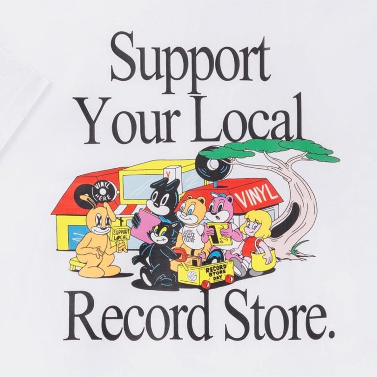 響應世界唱片行日！disk union 揭曉限量聯名 Tee：致敬黑膠文化