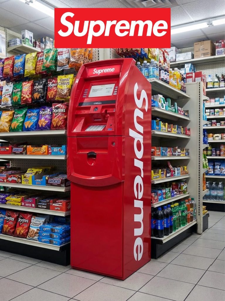 家居潮流天花板!Supreme 聯乘 ATM 機本週限量登場 家居潮流天花板!Supreme 聯乘 ATM 機本週限量登場
