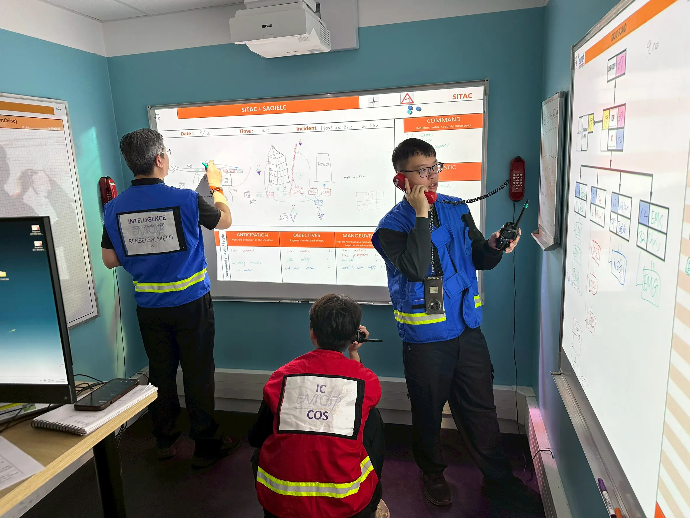 新北消防赴法國ENSOSP訓練 導入OMC新模式強化指揮能力 新北消防赴法國ENSOSP訓練 導入OMC新模式強化指揮能力