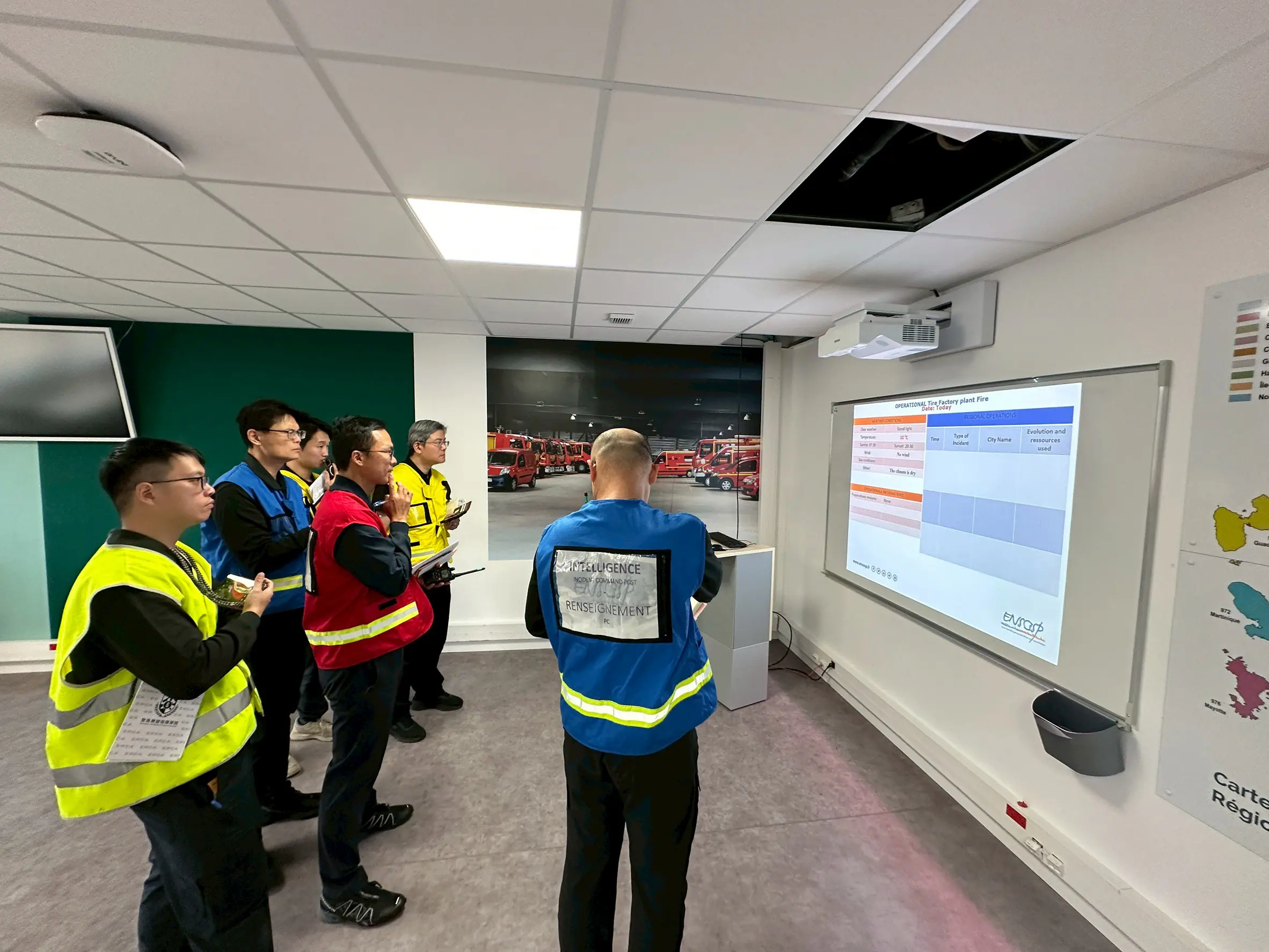 新北消防赴法國ENSOSP訓練 導入OMC新模式強化指揮能力 新北消防赴法國ENSOSP訓練 導入OMC新模式強化指揮能力