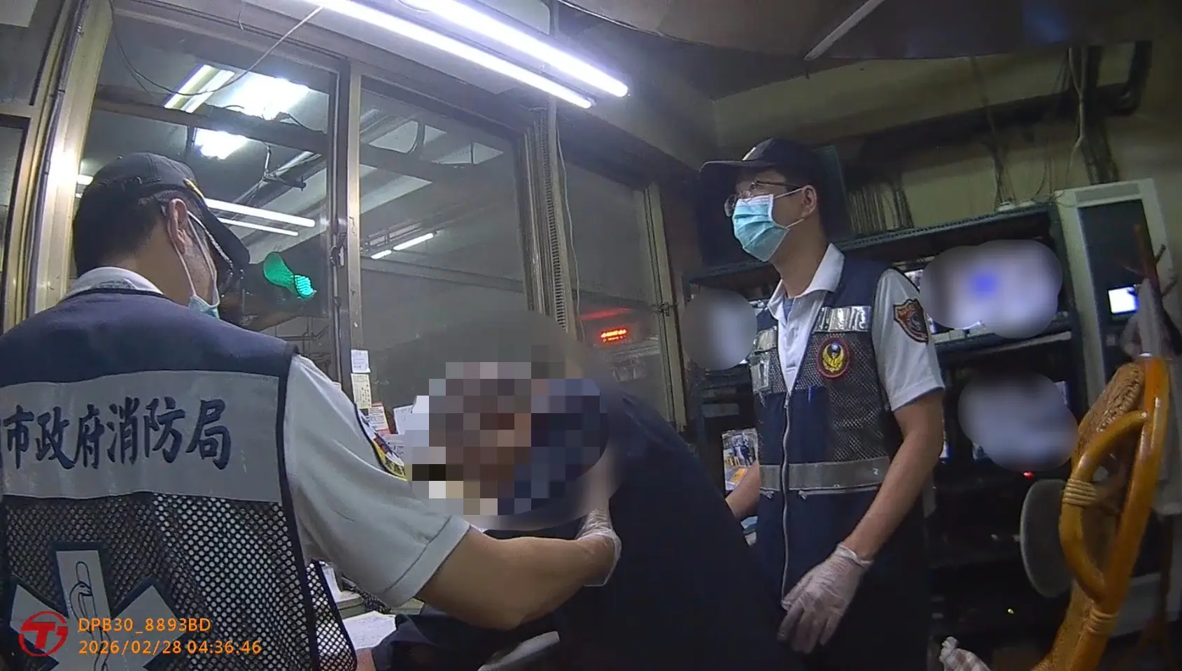 要求開門被碎碎唸 醉男竟痛毆69歲管理員受傷住院 孫姓管理員被打受傷送醫治療。