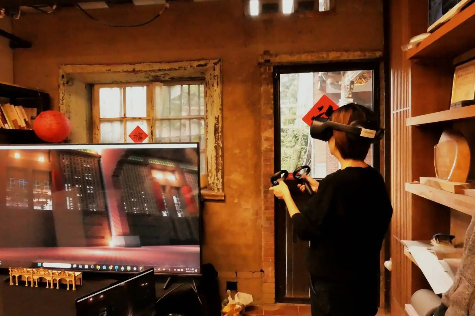 元智大學攜手特教生打造沉浸式學習場域 讓大溪老街變身VR文化教室 元智大學攜手特教生打造沉浸式學習場域 讓大溪老街變身VR文化教室