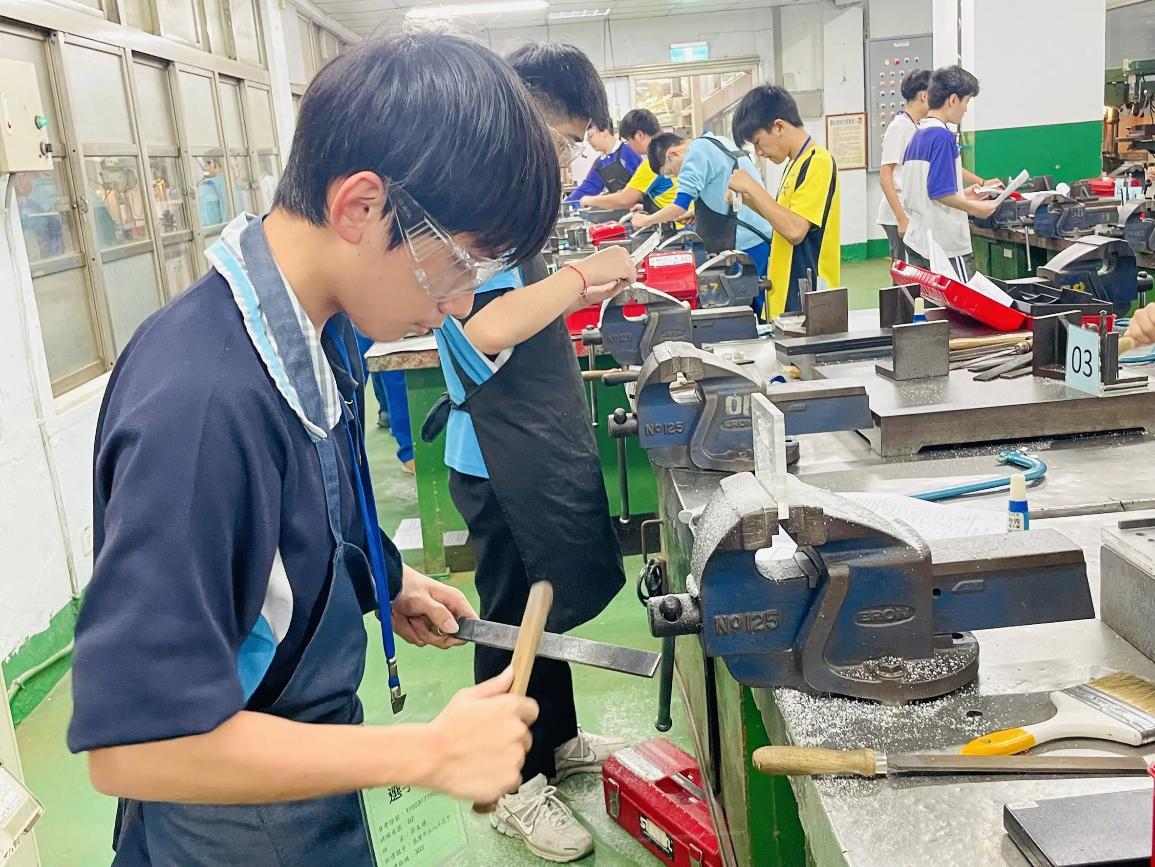 基隆國中技藝競賽11職群314選手同場競技、大展長才 基隆國中技藝競賽11職群314選手同場競技、大展長才