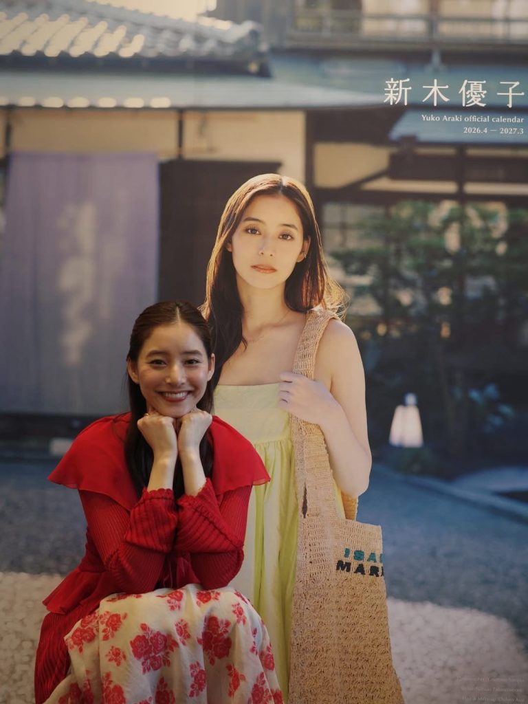 甜笑融化京都！「初戀女神」新木優子月曆發佈會暖心登場