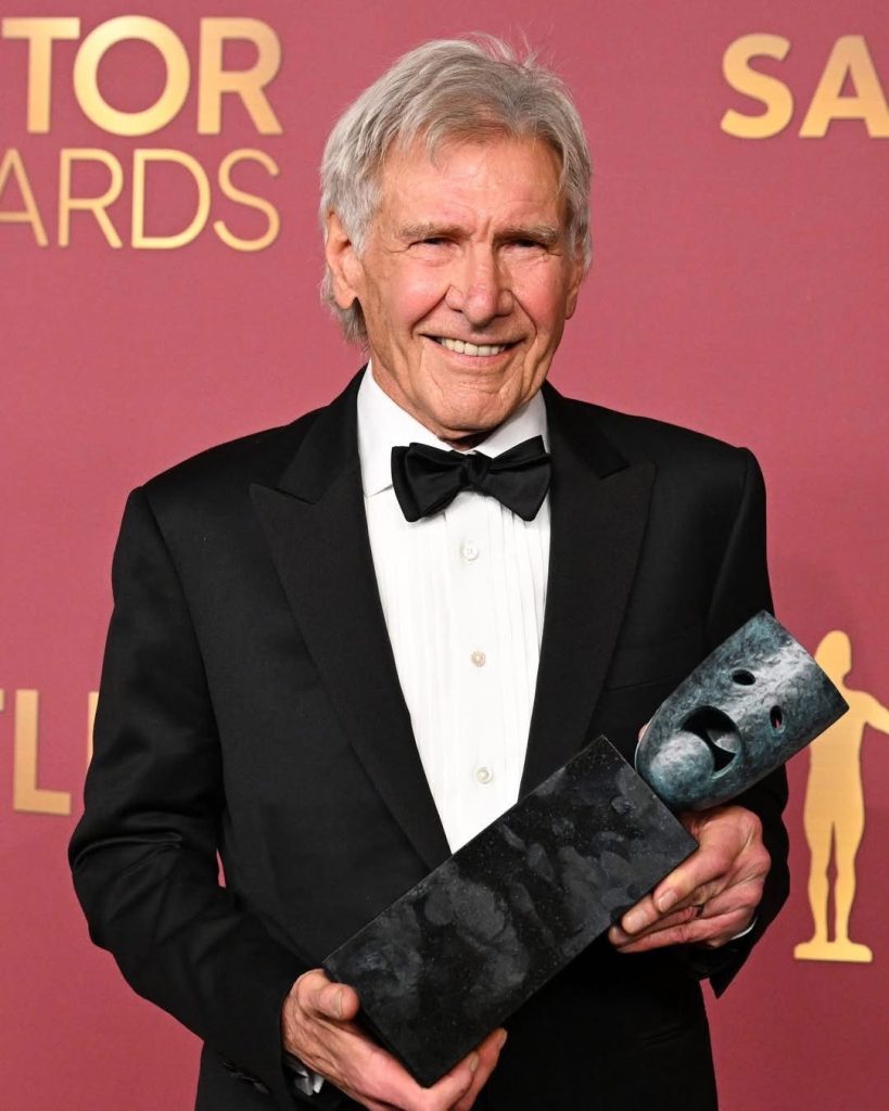 影壇不老傳奇:哈里遜福特榮獲 SAG-AFTRA 終身成就獎,淚灑頒獎台 影壇不老傳奇:哈里遜福特榮獲 SAG-AFTRA 終身成就獎,淚灑頒獎台