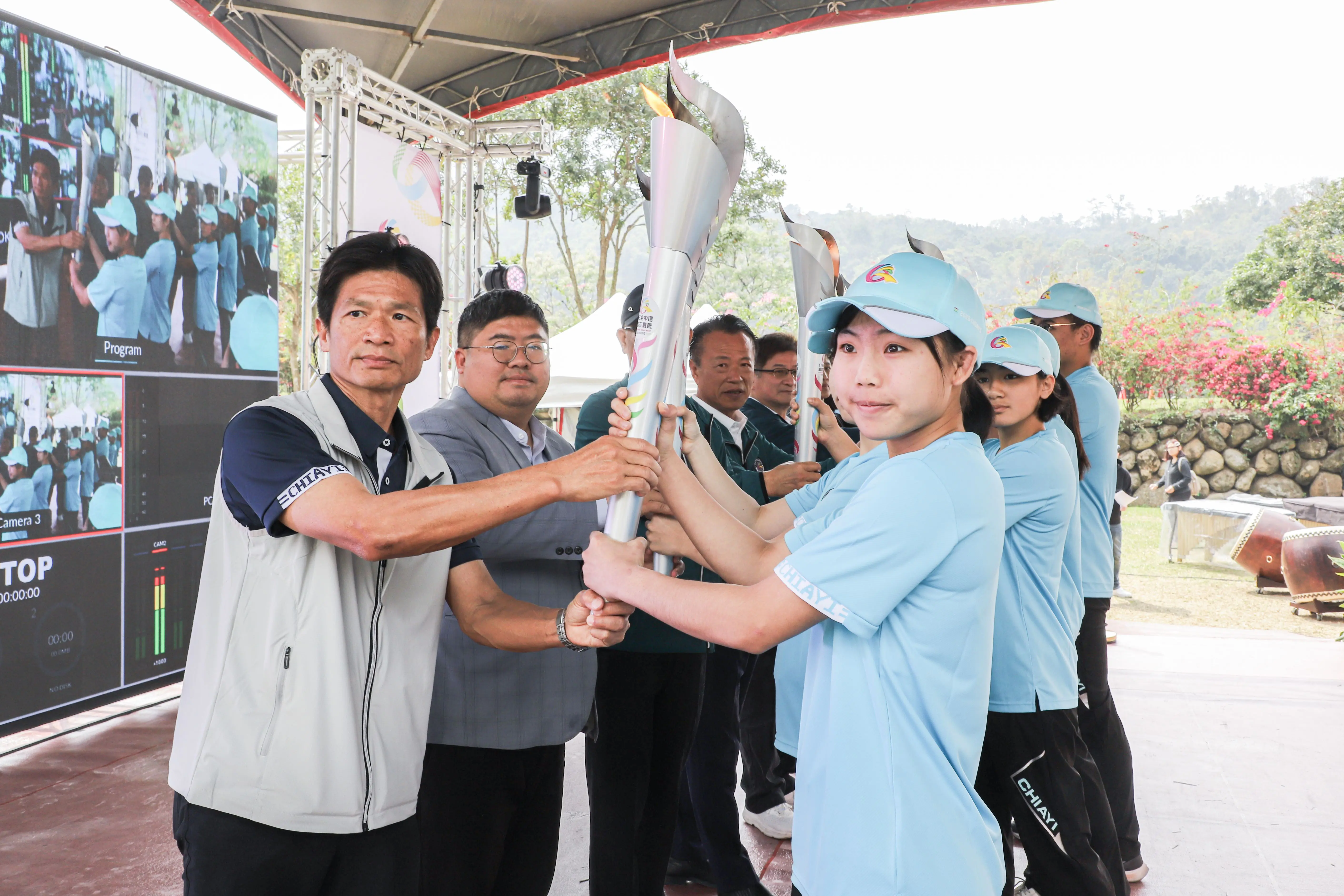 115年全中運聖火引燃 閃耀太陽之都 115年全中運聖火引燃 閃耀太陽之都