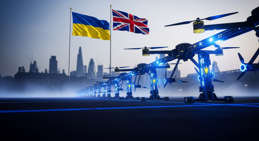 烏英深化國防合作 簽署宣言聚焦聯產軍武強化空防 烏英深化國防合作 簽署宣言聚焦聯產軍武強化空防