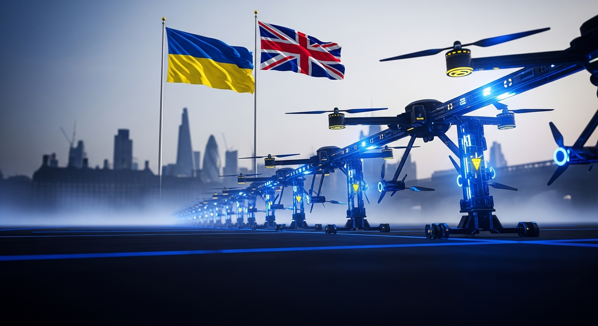 烏英深化國防合作 簽署宣言聚焦聯產軍武強化空防 烏英深化國防合作 簽署宣言聚焦聯產軍武強化空防