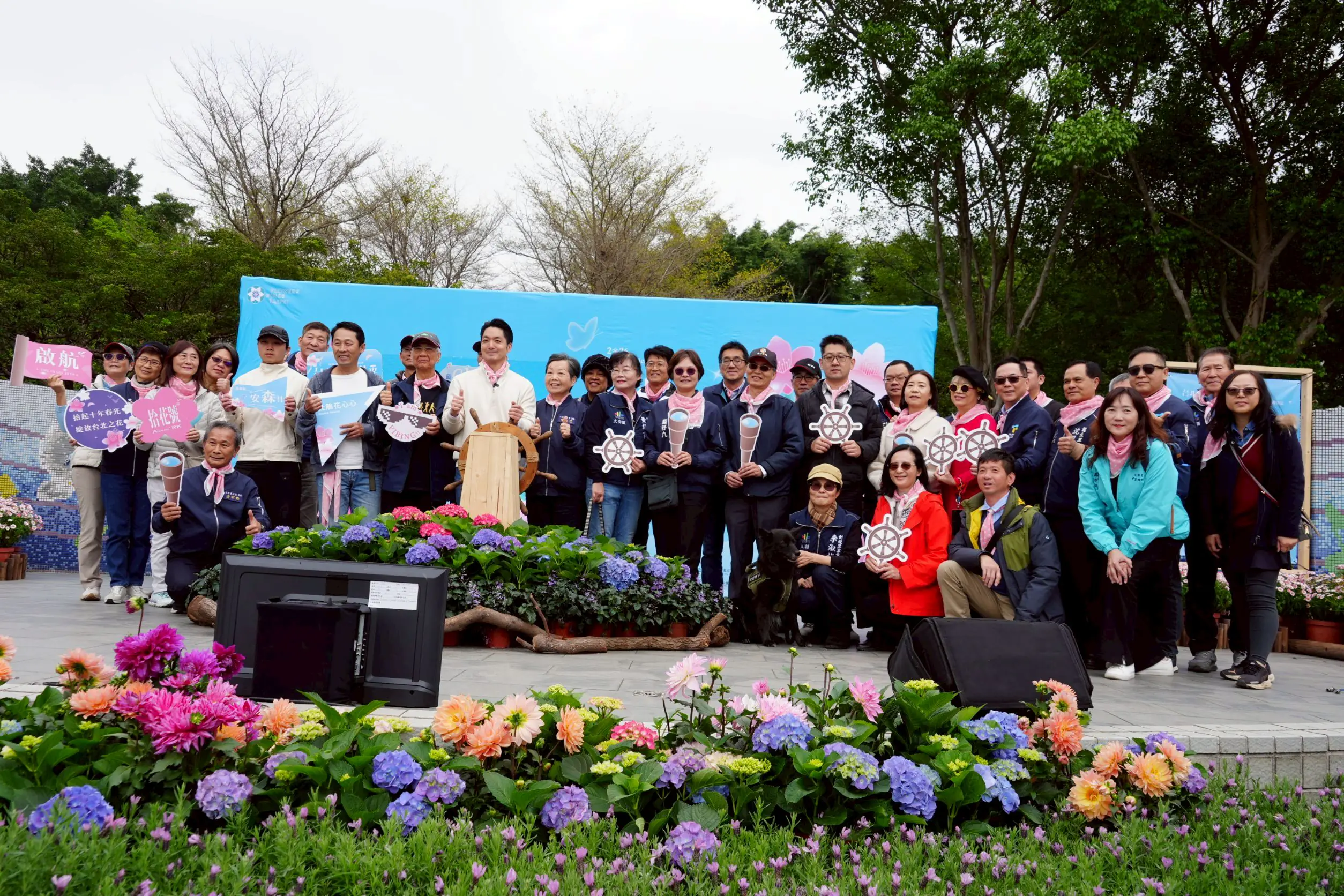 臺北杜鵑花季十年有成 蔣萬安邀請市民共賞春日浪漫 臺北杜鵑花季十年有成 蔣萬安邀請市民共賞春日浪漫