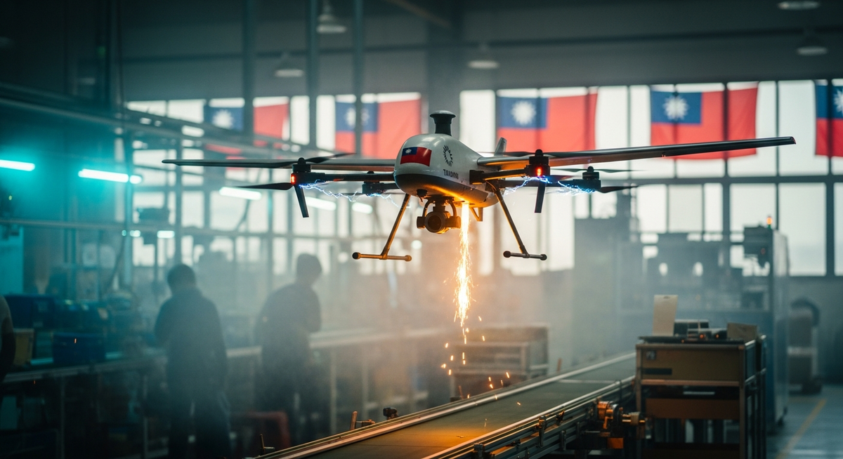 台灣無人機出口激增 歐美需求推動供應鏈升級 台灣無人機出口激增 歐美需求推動供應鏈升級