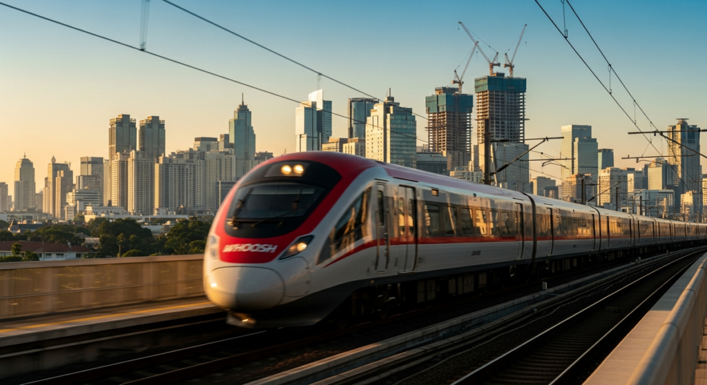 印尼敲定Whoosh高鐵償還中國債務計畫 盼加速後續路線擴建 印尼敲定Whoosh高鐵償還中國債務計畫 盼加速後續路線擴建