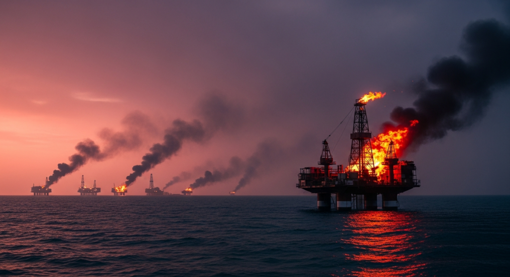 中東戰火升級波及能源設施 卡達天然氣供應受創 中東戰火升級波及能源設施 卡達天然氣供應受創