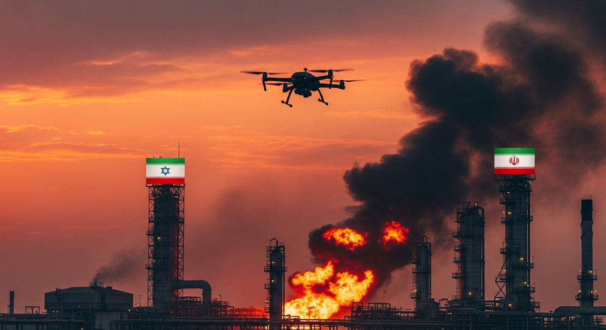 伊朗無人機襲以色列能源設施 中東緊張局勢急遽升溫 伊朗無人機襲以色列能源設施 中東緊張局勢急遽升溫