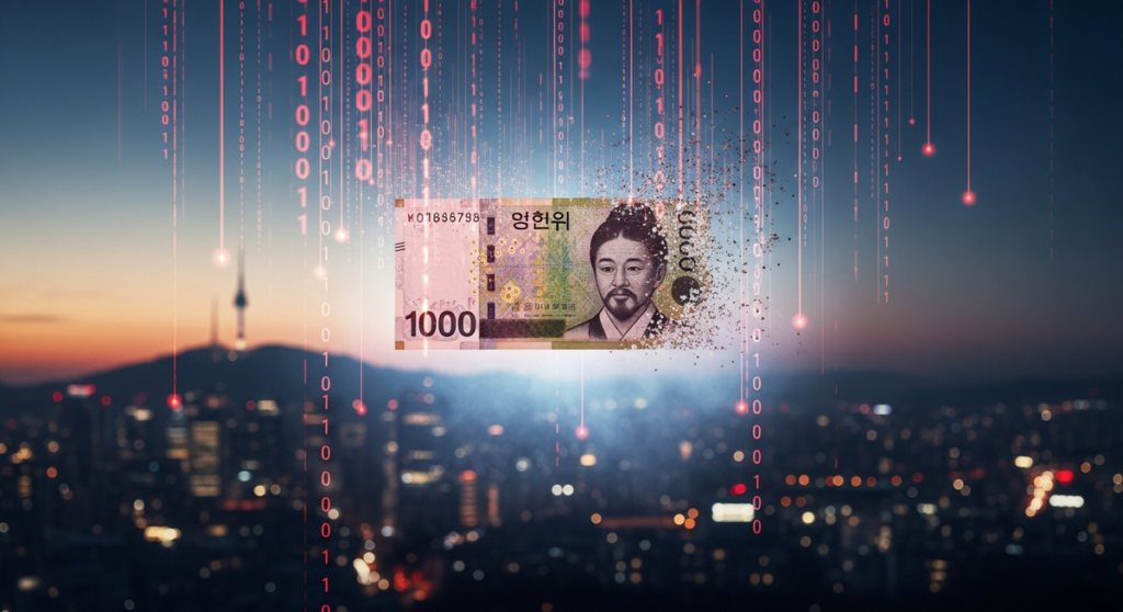 韓元匯率劇貶衝破 1500大關 南韓經濟面臨多重挑戰 韓元匯率劇貶衝破 1500大關 南韓經濟面臨多重挑戰